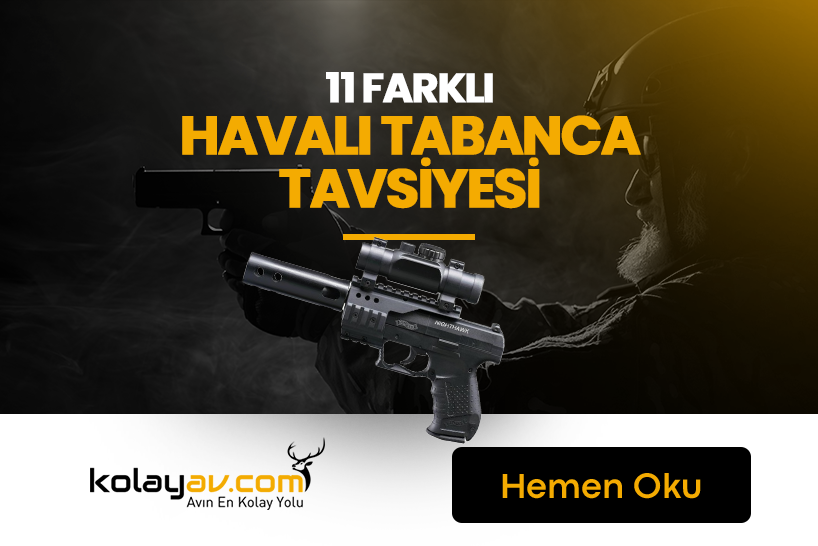 11 Farklı Havalı Tabanca Tavsiyesi