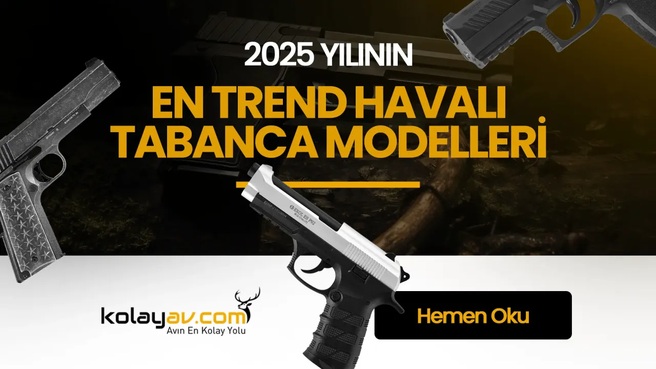 2025 Yılının Trend Havalı Tabancaları