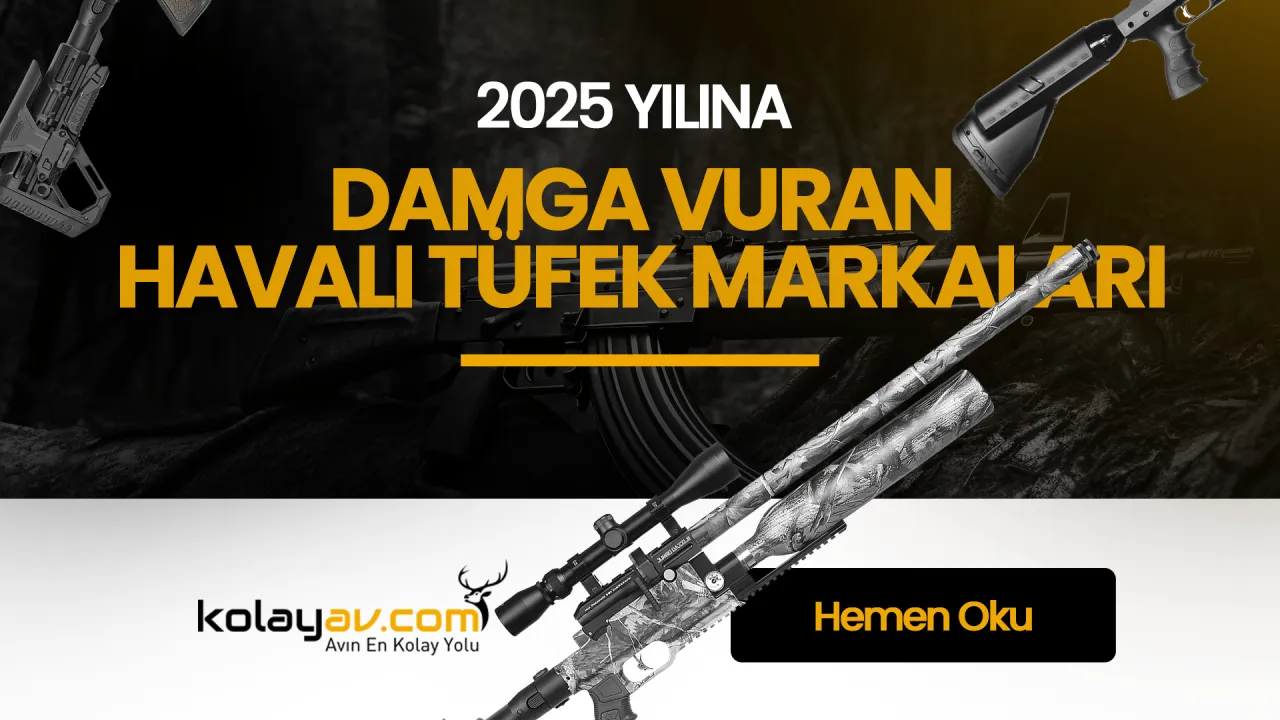 2025’e Damga Vuran Havalı Tüfek Markaları ve Modelleri