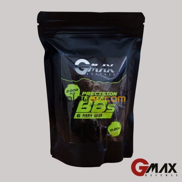 Gmax Precision Tracer İzli Airsoft BB 0.20gr - 2000 Adet 6mm