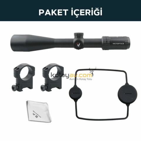 Victoptics Paralaks Teker S4 6-24x50 SFP Tüfek Dürbünü,OPSL17