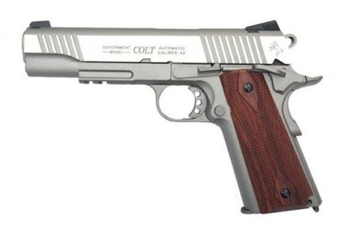 CYBERGUN Colt 1911 GBB Gümüş Airsoft Tabanca