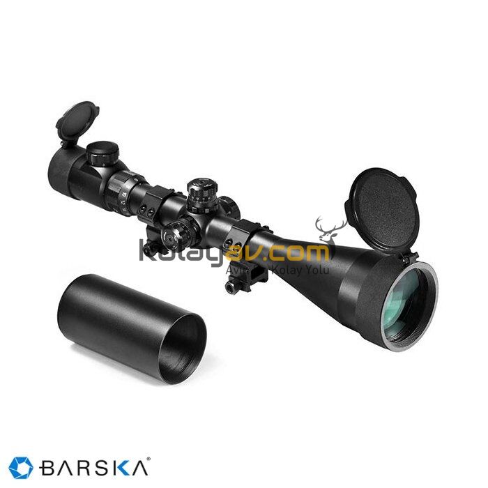 BARSKA SWAT 6-24x60 IR MIL DOT Tüfek Dürbünü