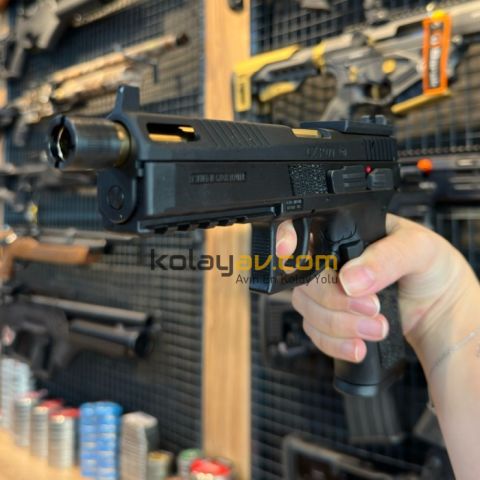 ASG CZ P09 Optik Siyah Blowback Airsoft Tabanca