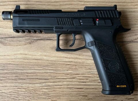 ASG CZ P09 Optik Siyah Blowback Airsoft Tabanca