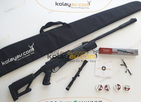 Hatsan Airtact Havalı Tüfek, 5.5mm (Full Set) 3-9x32