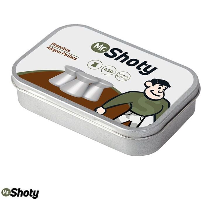 Mr. Shoty Premium Match 4,5 mm Pellet, 450 Adet